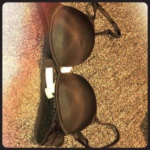 PINK  Black Wear everywhere super push-up  bra 32A